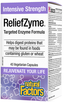 ReliefZyme Targeted Enzyme Formula  45 Caps. N.F.