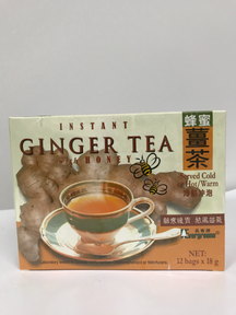 Instant Ginger Tea With Honey 12 bags