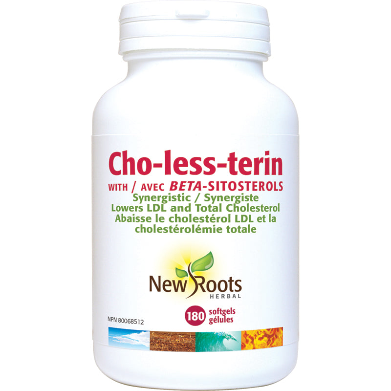 Cho-less-terin avec Beta-sitosterols 180's New Roots