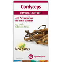 Cordyceps 40% polissacarídeos 60 New Raízes
