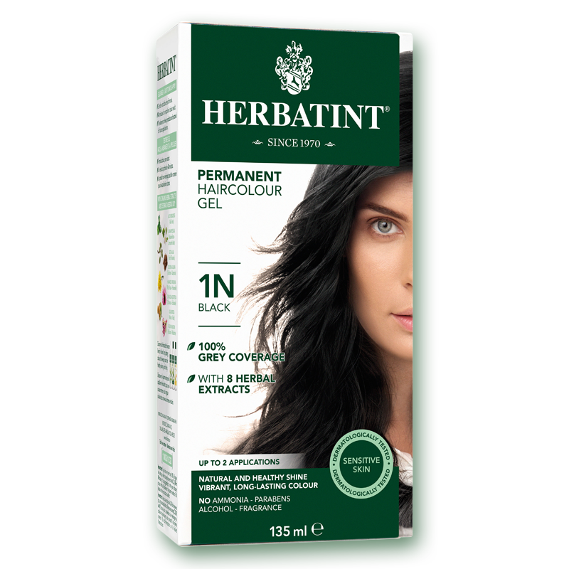 Herbatint Cor de cabelo 1N Preto