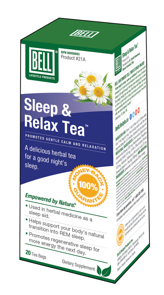 Dormir e relaxar Chá 20 sacos Bell Lifestyle