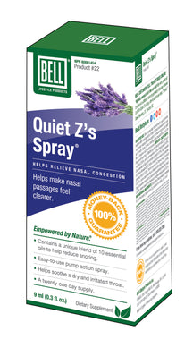 Quiet Z's Spray Bell Lifestyle