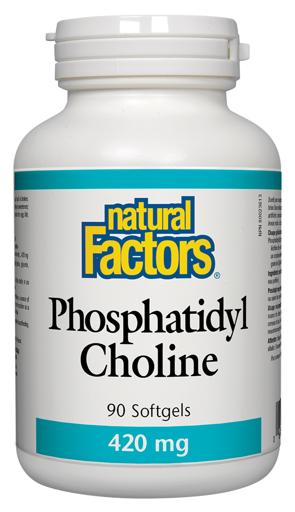 Phosphatidyl Choline 420 mg 90's Natural Factors