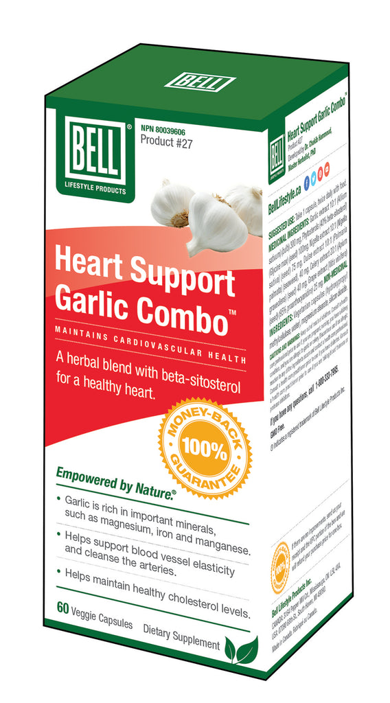 Heart Support Garlic Combo 60's Bell Lifestyle