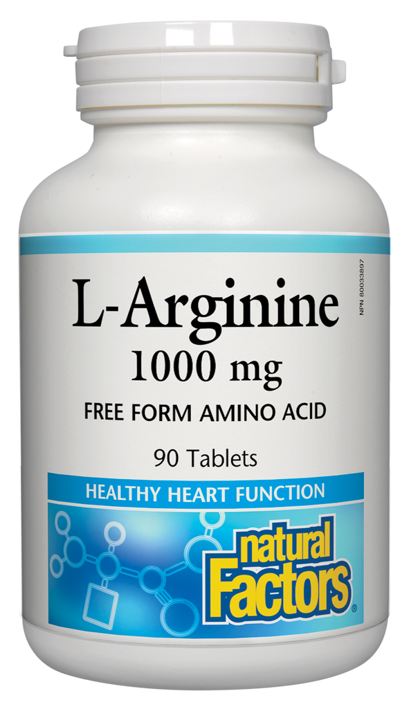 L-arginina 1000 mg de Aminoácido de Forma Livre 90 comprimidos N.F.