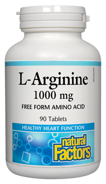 L-arginine 1000 mg d'acide aminé sous forme libre 90 comprimés N.F.