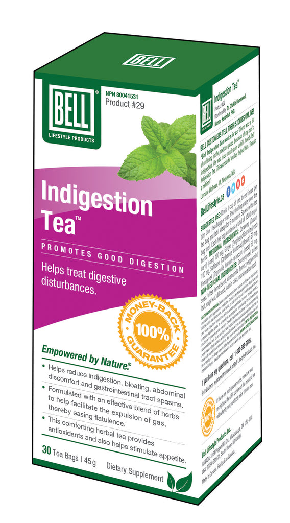 Thé Indigestion 30 sachets Bell Lifestyle