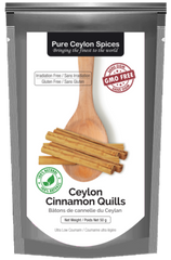 Pure Ceylon Cinnamon Quills 50 gr. Sans OGM