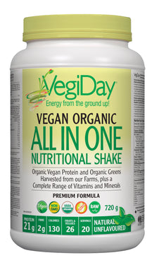 VegiDay All In One Shake Nutricional Natural Sem Sabor