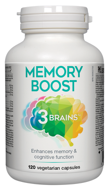 Memory Boost 3 Brains 120 caps
