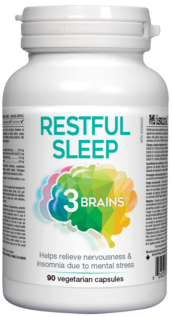 3 Brains Restful Sleep 90caps