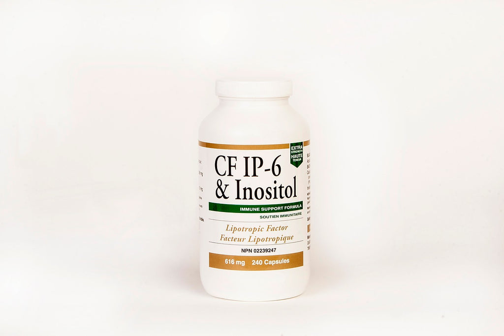 CF IP-6 & Inositol Formule de soutien immunitaire Facteur lipotrope 240's