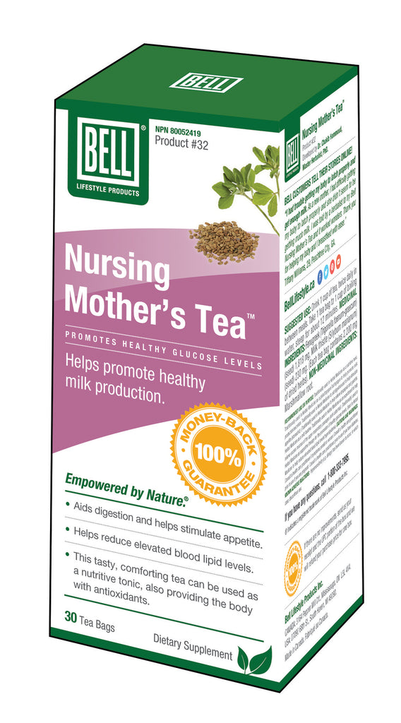 Nursing Mother's tea 30 bags Bell Lifestyle