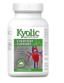 Extrato de alho envelhecido Kyolic fórmula diária de suporte 100