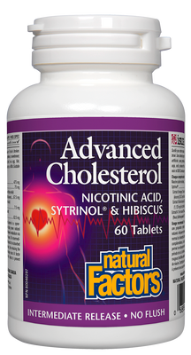 Advanced Cholesterol Nicotinic acid, sytrinol & hibiscus 60's N.F.