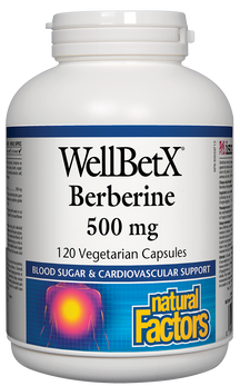 WellBetX Berberine 500mg 120's