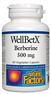 WellBetX Berberine 500mg 60's