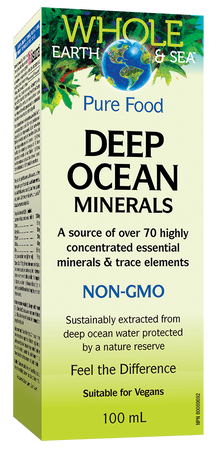 Minéraux de l'océan profond de la terre et de la mer 100 ml