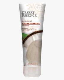 Desert Essence Coconut hand and body lotion