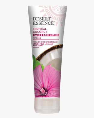 Desert Essence Tropical Coconut lotion pour les mains et le corps