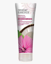 Desert Essence Tropical Coconut hand and body lotion