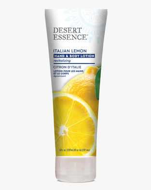 Desert Essence Italian Lemon loção para mãos e corpo