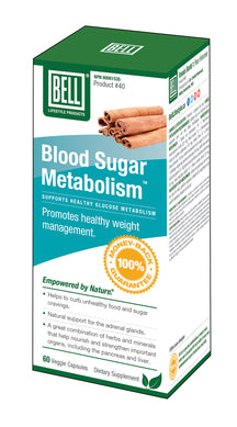 Metabolismo do açúcar no sangue 60's Bell Lifestyle