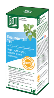 Decongestant Tea  30 bags  Bell Lifestyle