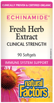 Echinamide Fresh Herb Extract 90's Natural Factors