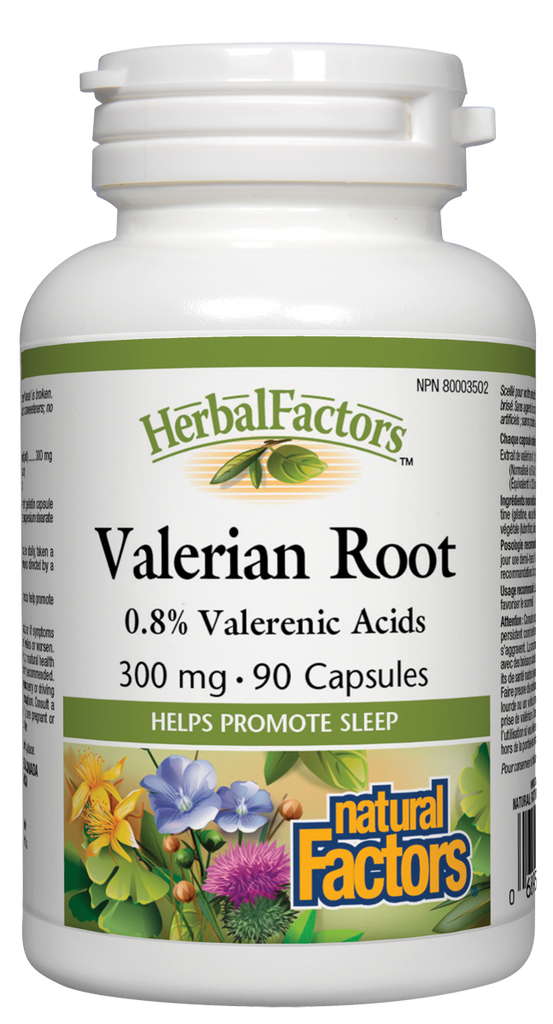 Valerian Root 300 mg 90's Natural Factors