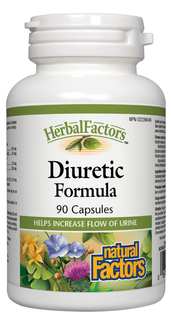 Herbal Factors Diuretic Formula 90's Natural Factors