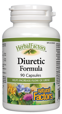 Herbal Factors Diuretic Formula 90's Natural Factors