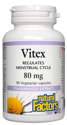 Vitex 80mg Extract Regulates Menstrual Cycle 90's N.F.