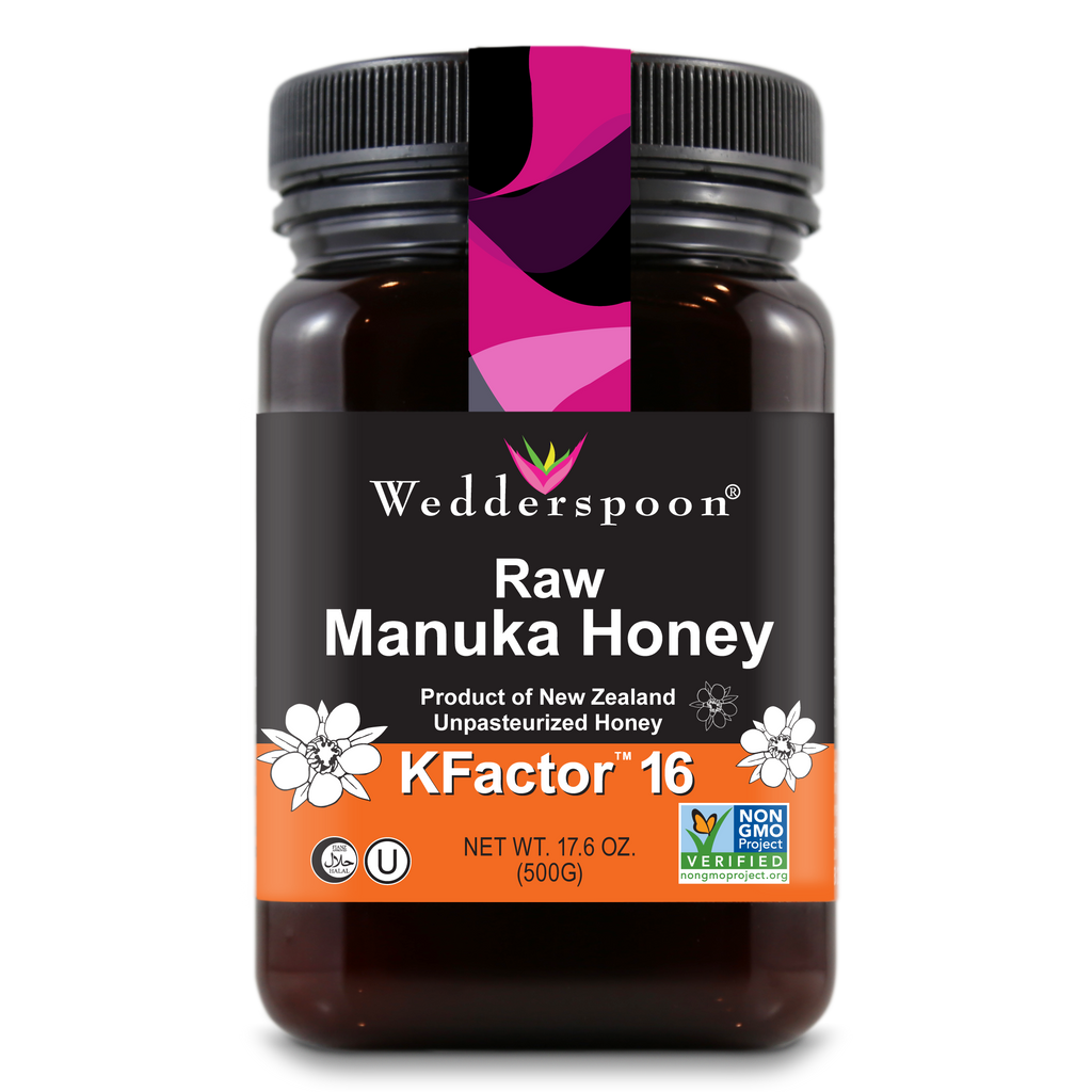 Wedderspoon Raw Manuka Honey KFactor16 500gr.