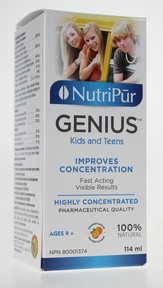 Genius Kids and Teens Improves Concentration 114 ml NutriPur