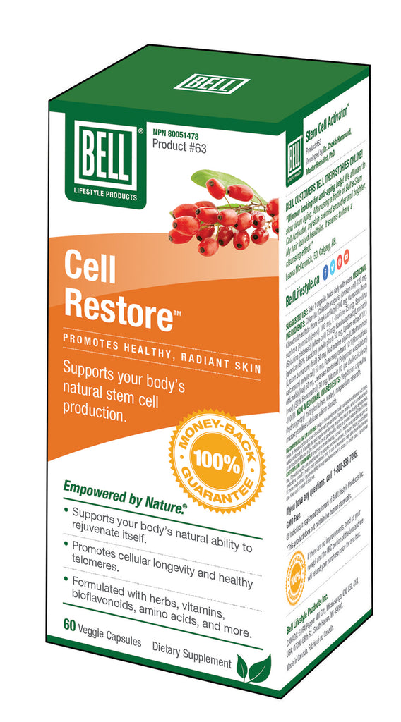 Cell Restore Cellule souche 60's Bell Lifestyle