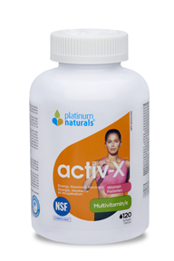 Activ-X Multivitamin mineral for Women 120's Platinum naturals