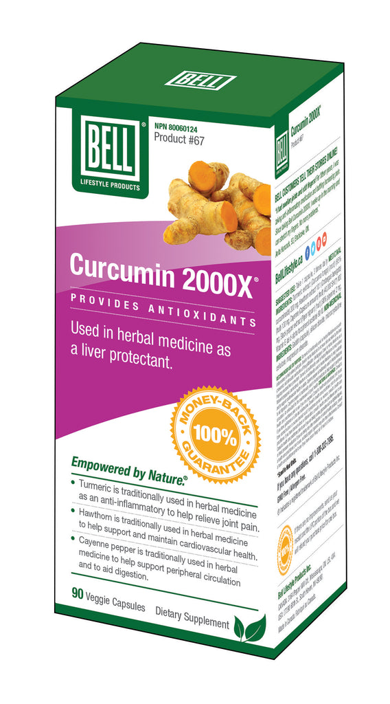 Curcumin 2000X 90's Bell Lifestyle