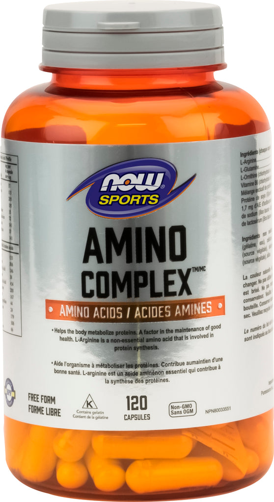 Aminoácidos complexos de aminoácidos 120 caps