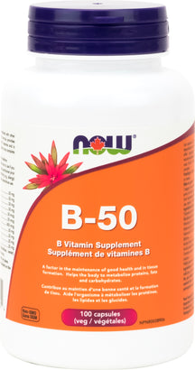 Complexe de vitamine B 50 mg 100 MAINTENANT
