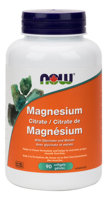 Citrate de magnésium 90sg MAINTENANT