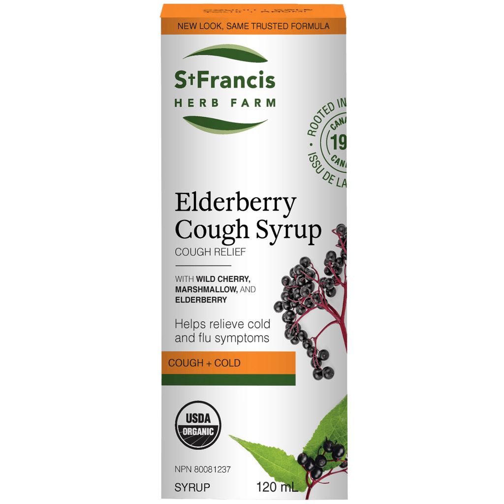 Elderberry Cough Syrup 120ml  St. Francis