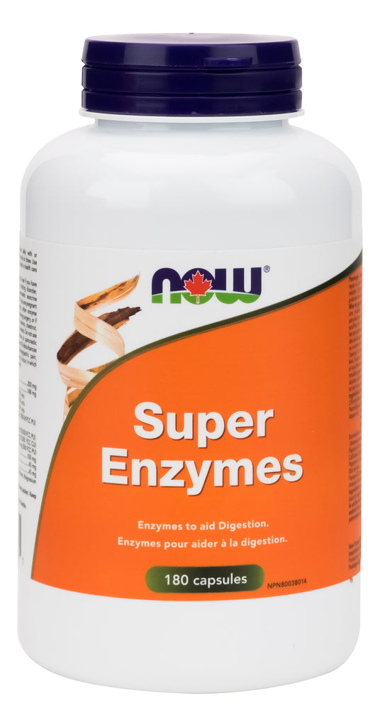 Super Enzymes 180 caps MAINTENANT