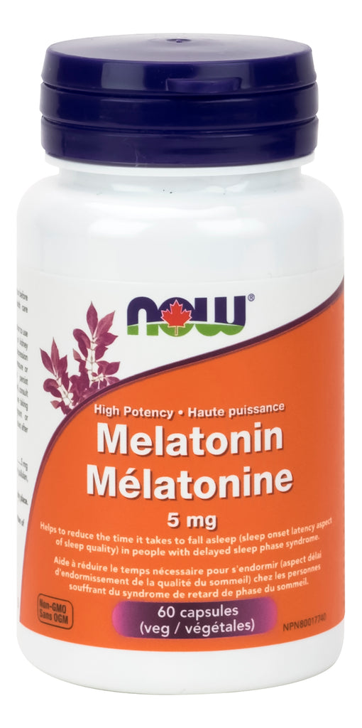 Mélatonine 5 mg 60's MAINTENANT