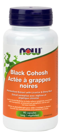 Black Cohosh Extract with licorice and dong quai 90's NOW