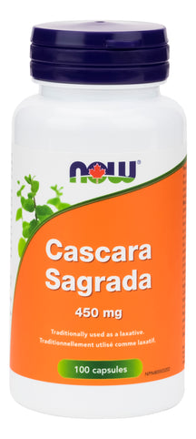 Cascara sagrada  450 mg 100's NOW