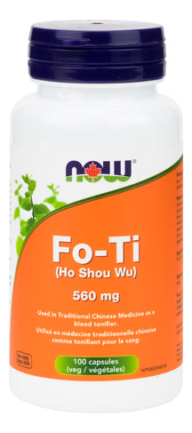 Fo-Ti (Ho Shou Wu)  560 mg 100's NOW