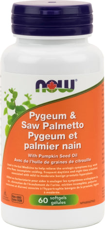 Pygeum & Saw Palmetto 60's NOW