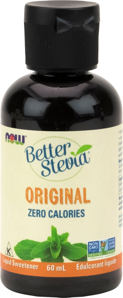 Better Stevia Original zero calories 60ml NOW